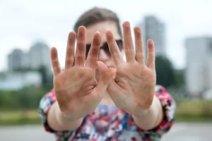 a man with dirty hands - in the world but not of it